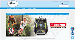 Desktop Screenshot of meissner-onlineshop.de