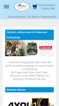 Mobile Screenshot of meissner-onlineshop.de